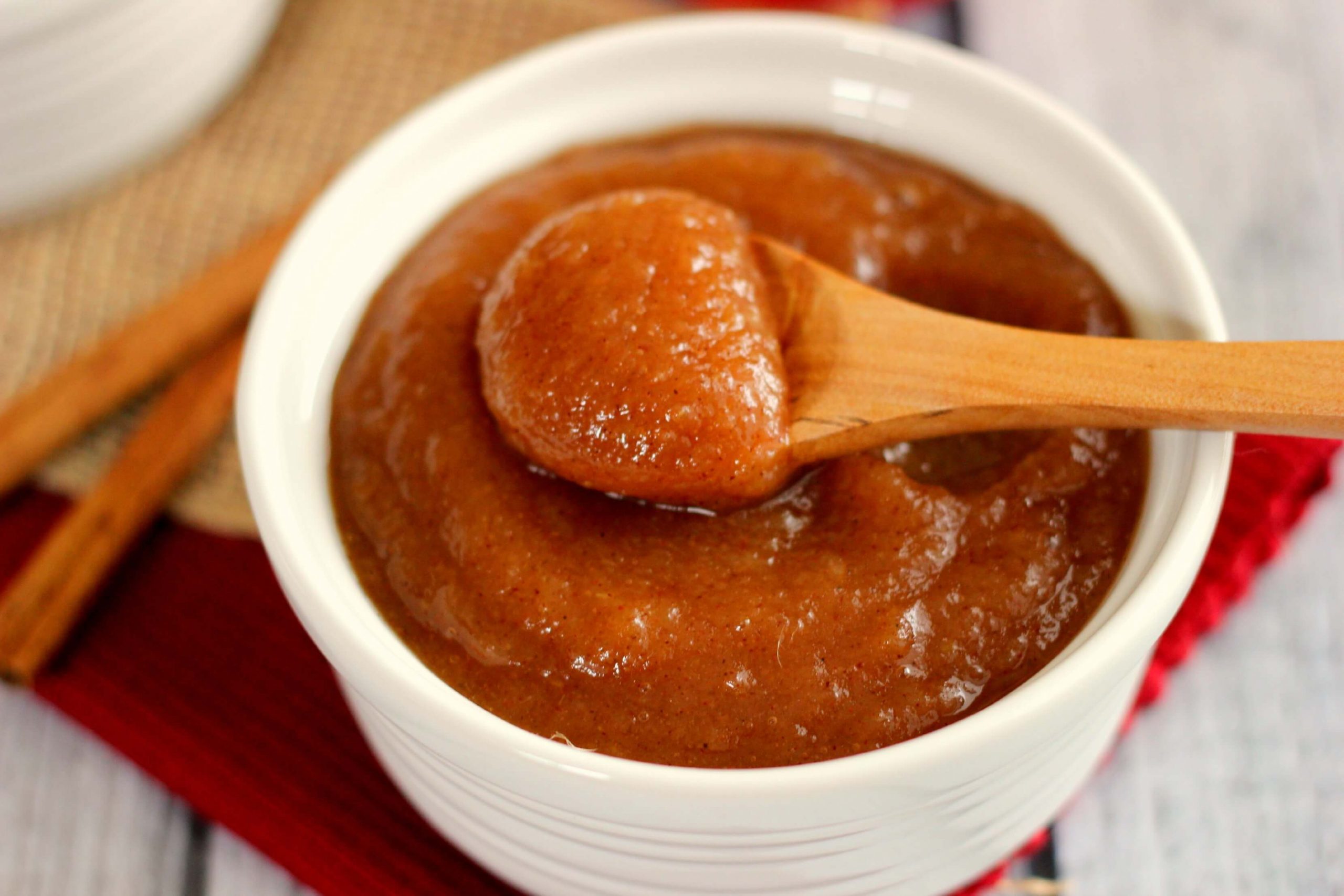 This Cinnamon Applesauce features fresh apples, cozy flavors, and comes together with minimal prep work.