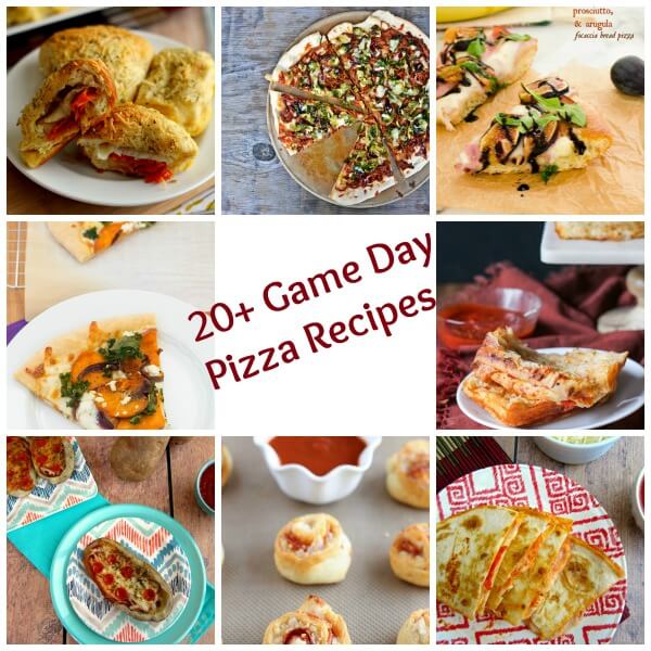 20+ Game Day Pizza Recipes