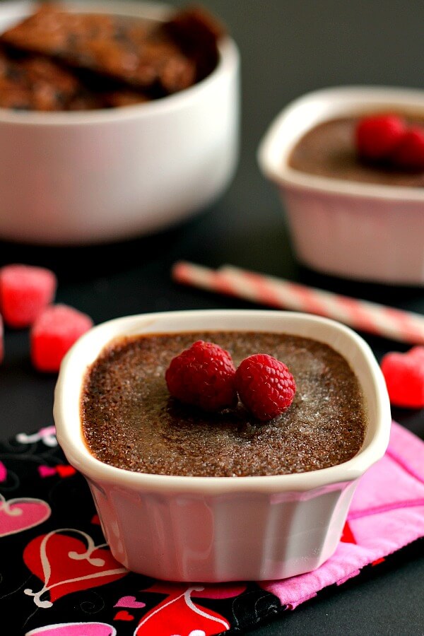 Chocolate Brownie Brittle Crème Brulee Pumpkin 'N Spice