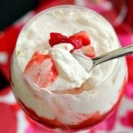 This Whipped Strawberry Delight is filled with sweetened cream and luscious strawberries, a perfect treat to satisfy your sweet tooth.