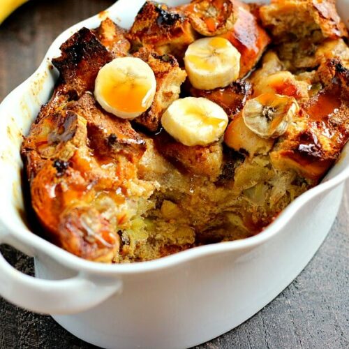 Banana Caramel French Toast Bake Pumpkin 'N Spice