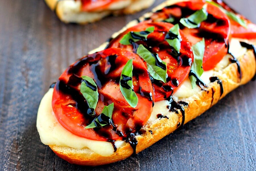 Toasted Caprese Garlic Bread Pumpkin N Spice Toasted Caprese Garlic Bread Pumpkin N Spice
