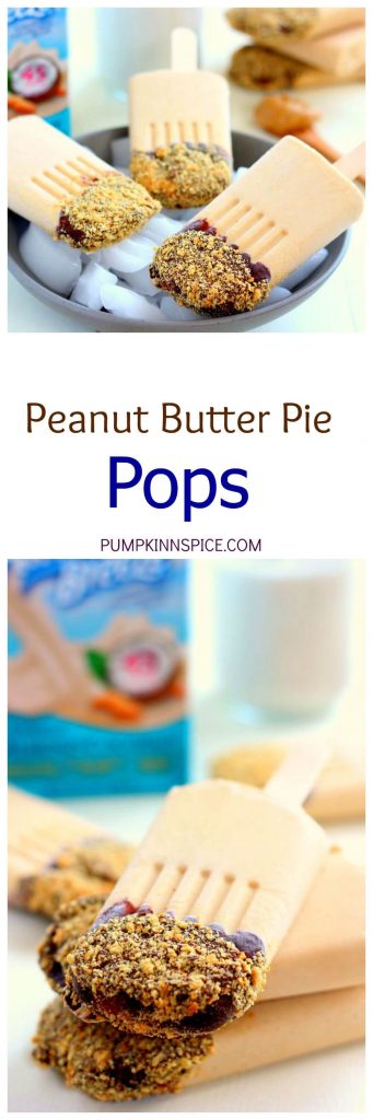 Packed with nutritious ingredients and ready in minutes, these pops are a version of the classic pie, in healthy form. Greek yogurt, Almond Breeze Almondmilk Coconutmilk Vanilla Unsweetened, peanut butter, and honey makes these pops suitable for breakfast, a mid-morning snack, or even as a healthy dessert!