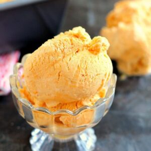 This Pumpkin Caramel Ice Cream is a no-churn recipe and is filled with a smooth pumpkin flavor. It's creamy, swirled with caramel, and so easy to make. If you like pumpkin, then this frozen treat was made for you!