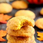 Soft, thick, and bursting with cinnamon and sugar, these Pumpkin-Doodle Cookies are full of pumpkin flavor. They're easy to make and the perfect fall treat to satisfy your pumpkin and cinnamon cravings!