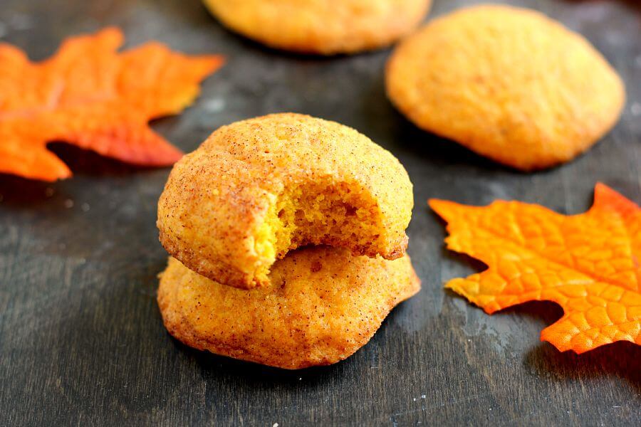 Soft, thick, and bursting with cinnamon and sugar, these Pumpkin-Doodle Cookies are full of pumpkin flavor. They're easy to make and the perfect fall treat to satisfy your pumpkin and cinnamon cravings!