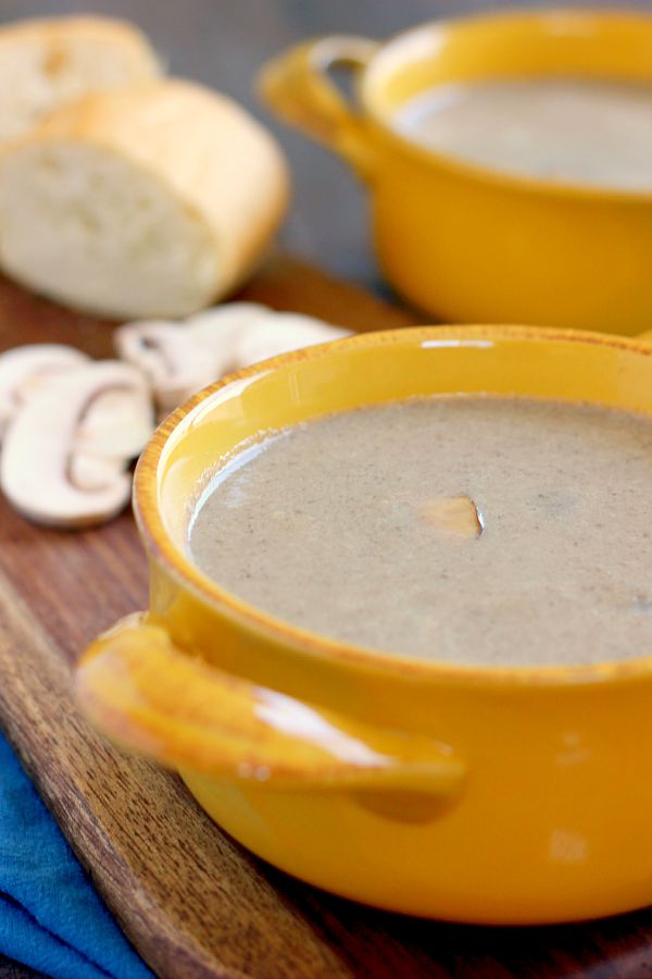 This Easy Cream of Mushroom Soup is packed with fresh mushrooms and bursting with flavor. It's thick, creamy, and healthier than the store-bought kind. Once you try this version, you'll be making it all season long! 