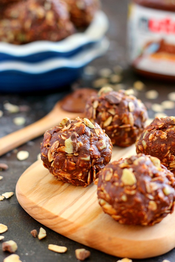 Mint Nutella Energy Bites Pumpkin 'N Spice