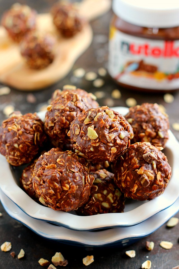 Mint Nutella Energy Bites Pumpkin 'N Spice