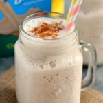 This Banana Bread Smoothie is thick, creamy, and full of nutritious ingredients. It takes just minutes to whip up and tastes like the classic bread, in drink form!