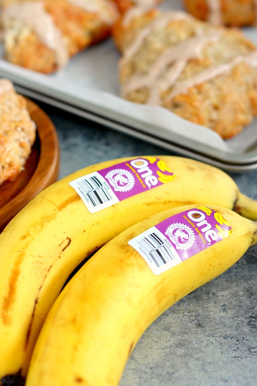 close up of two ripe bananas 