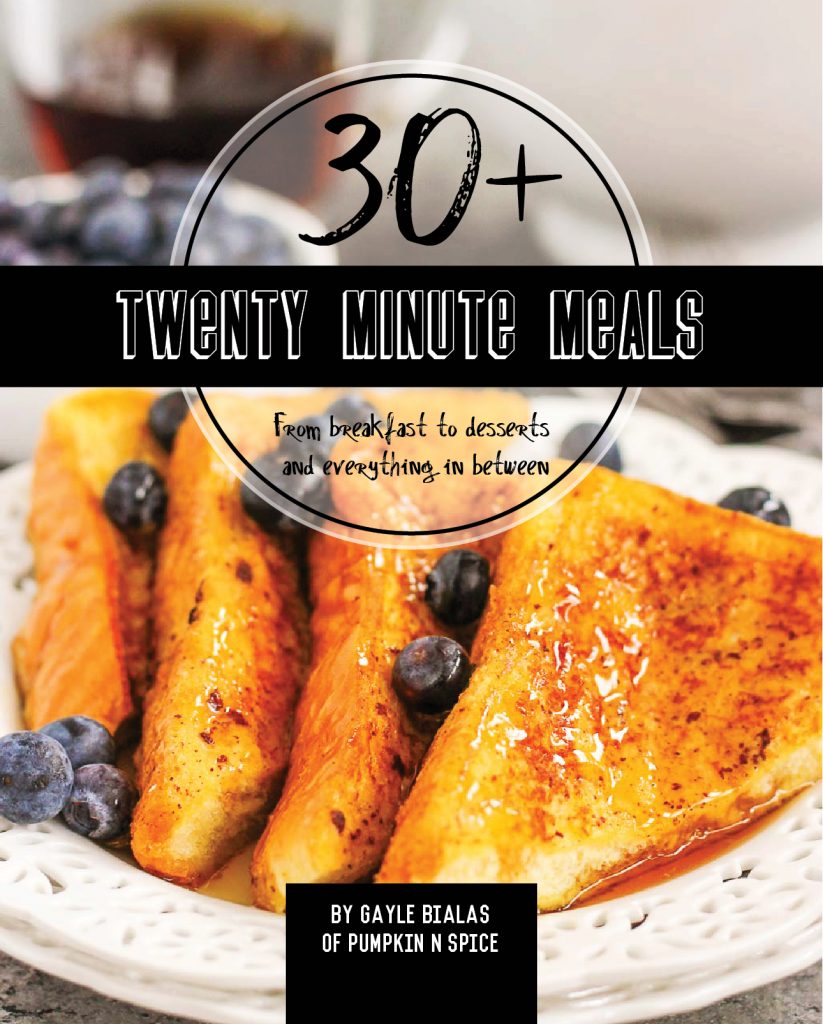 Twenty Minute Meals E-Cookbook
