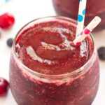 These Berry Cherry Wine Slushies are a refreshing, frozen cocktail to enjoy during the warmer months. With just three ingredients and hardly any prep work, you can have this drink ready to sip on in less than five minutes. Perfect for parties, get-togethers, or just because, you'll be whipping up this sweet drink all year long!