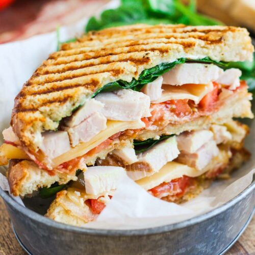 Easy Chicken Panini with Bacon &amp; Ranch - Pumpkin &amp;#39;N Spice