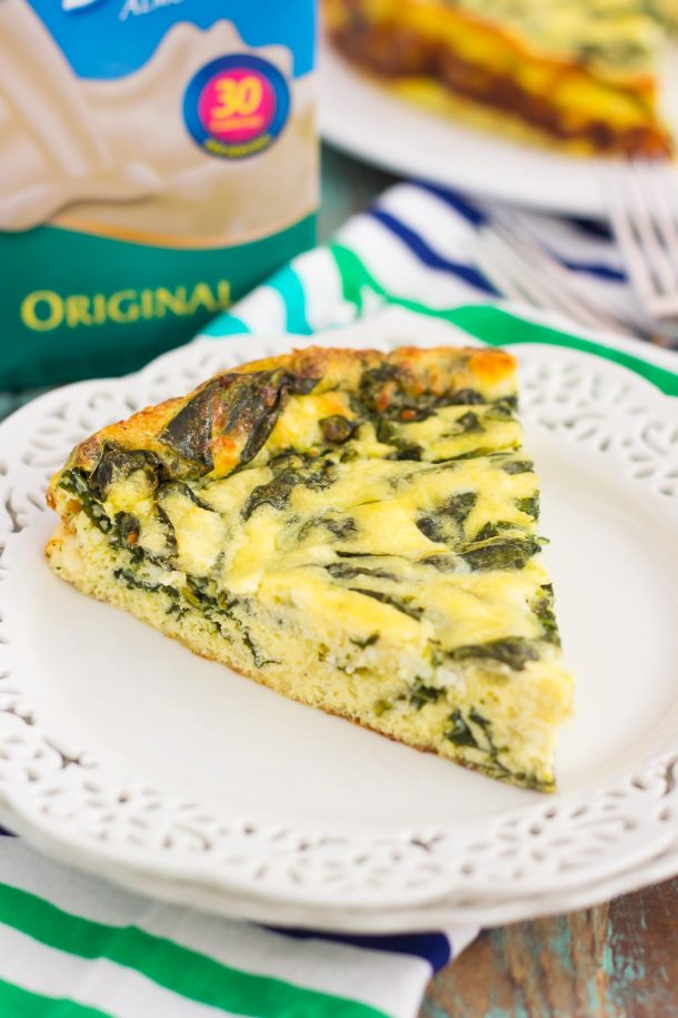 Spinach and Feta Frittata Pumpkin 'N Spice
