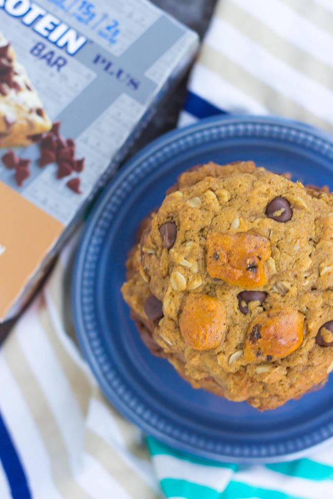 Peanut Butter Chocolate Chip Cookie Dough Breakfast Cookies Pumpkin