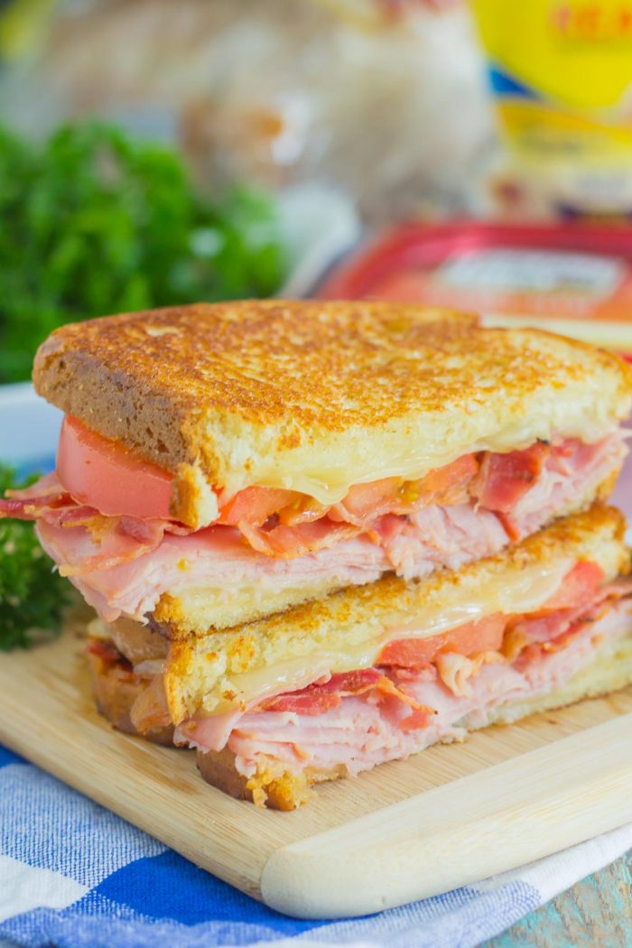 Grilled Ham and Swiss Sandwich Pumpkin 'N Spice
