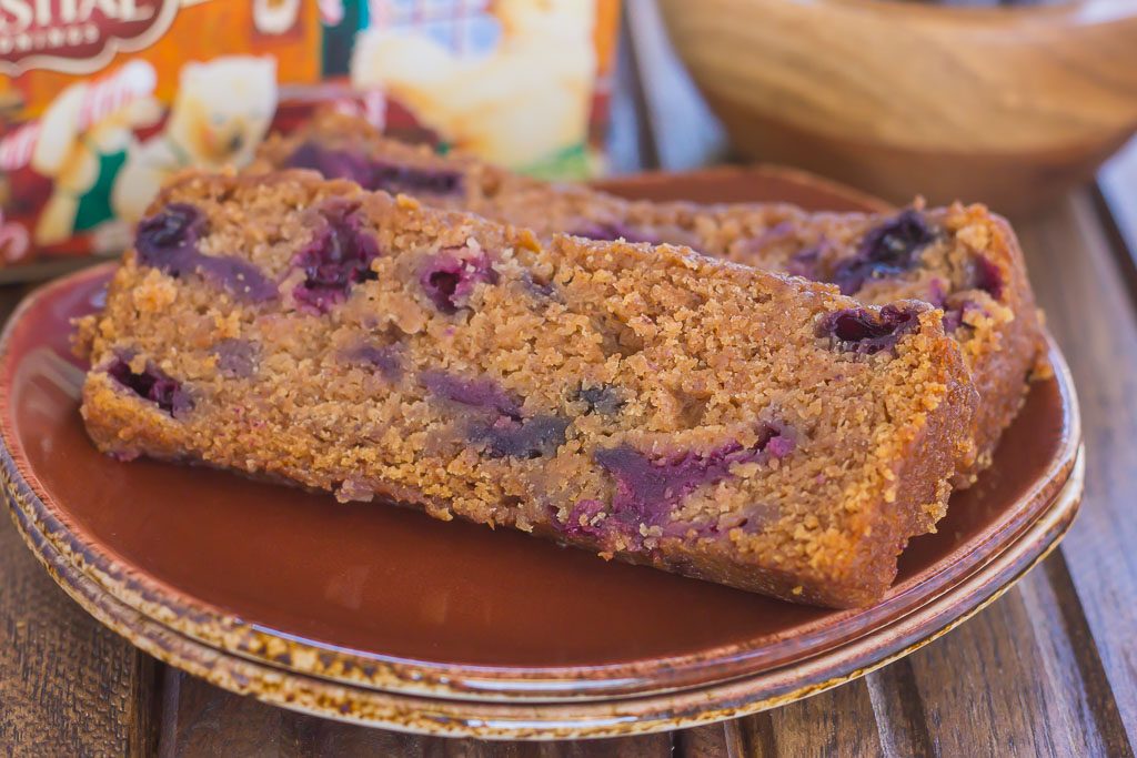 This Blueberry Gingerbread Loaf is soft, moist, and loaded with fresh blueberries and cozy spices. Easy to make and bursting with the flavors of the season, this bread makes a delicious breakfast or dessert for your hungry house guests!