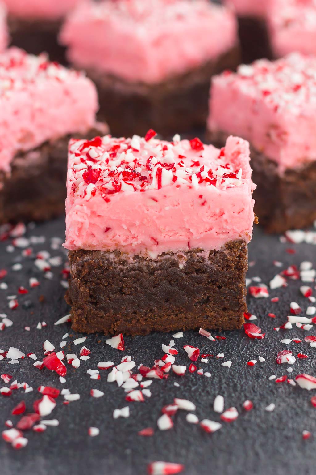 The Best Frosted Peppermint Brownies Pumpkin 'N Spice
