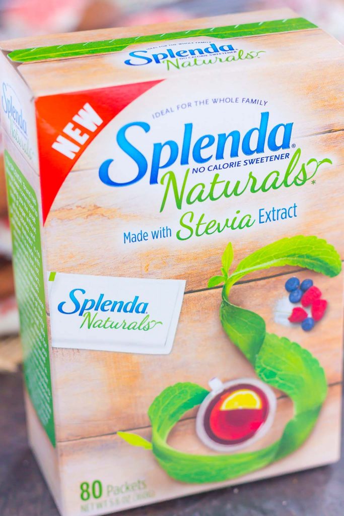 A box of Splenda naturals sweetener. 