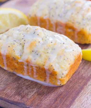 These Mini Lemon Poppy Seed Loaves are light, moist, and full of lemon flavor. Perfect for the summer and to give as a home-made gift for that special someone!