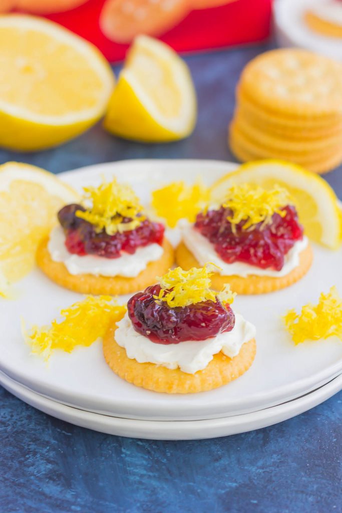 These sweet and savory snack crackers are perfect for entertaining those hungry house guests, or just as a little treat for yourself. Easy to make and even better to eat, you'll love the fresh and simple flavors of this simple snack!