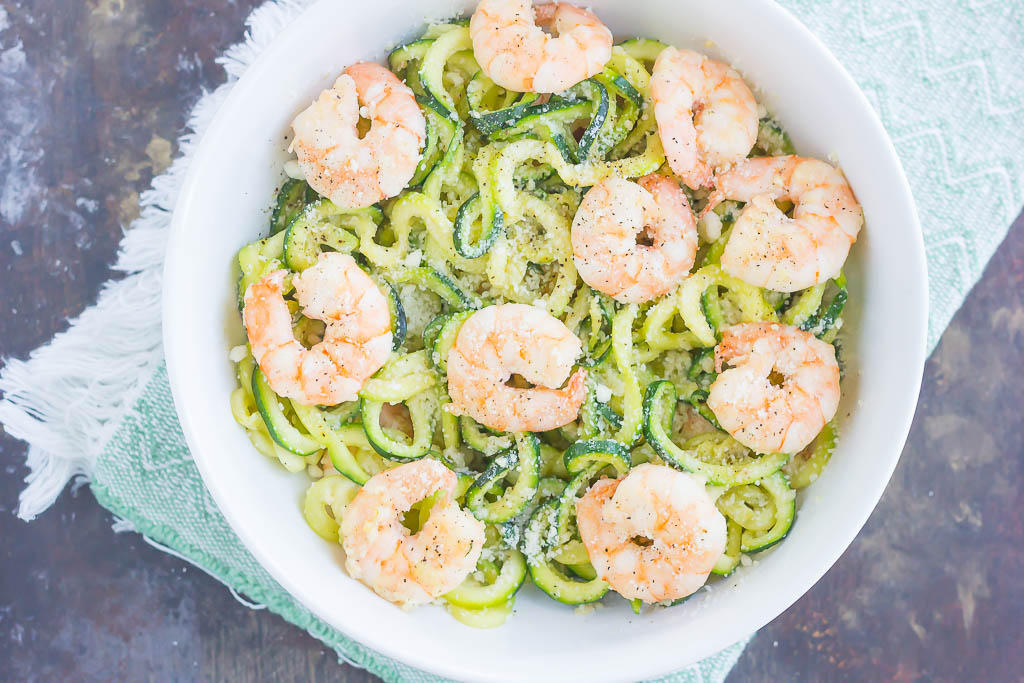 zoodles with shrimp zoodles with shrimp