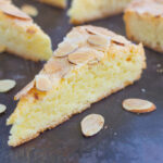 This Skillet Almond Shortbread is easy to make and pairs perfectly with a cup of coffee or tea. The buttery shortbread base is packed with hints of almond and bakes up thick, chewy, and full of flavor!