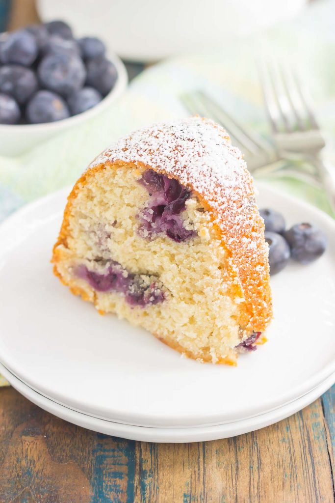 Simple Blueberry Yogurt Cake Pumpkin 'N Spice