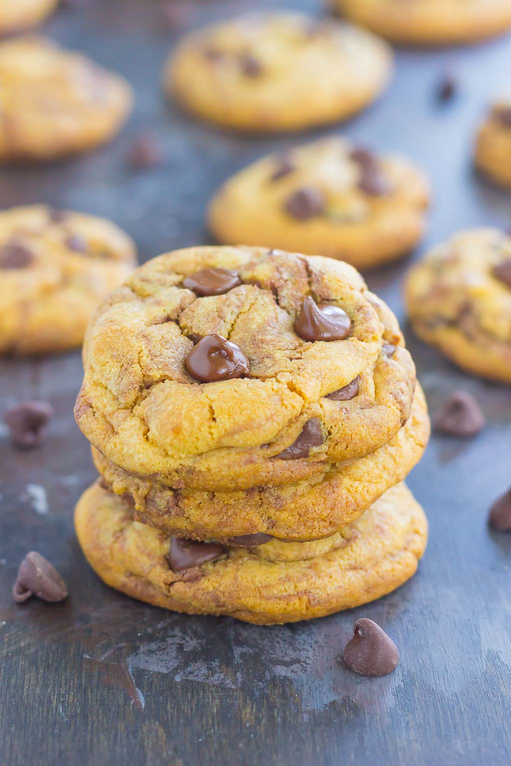 These Nutella Stuffed Chocolate Chip Cookies are sure to satisfy your sweet tooth. Loaded with creamy Nutella and rich chocolate, you'll be baking these over and over again!