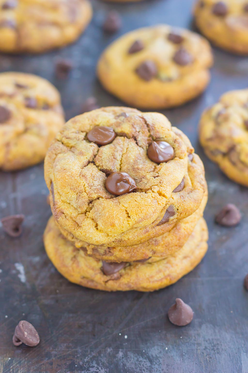 These Nutella Stuffed Chocolate Chip Cookies are sure to satisfy your sweet tooth. Loaded with creamy Nutella and rich chocolate, you'll be baking these over and over again!