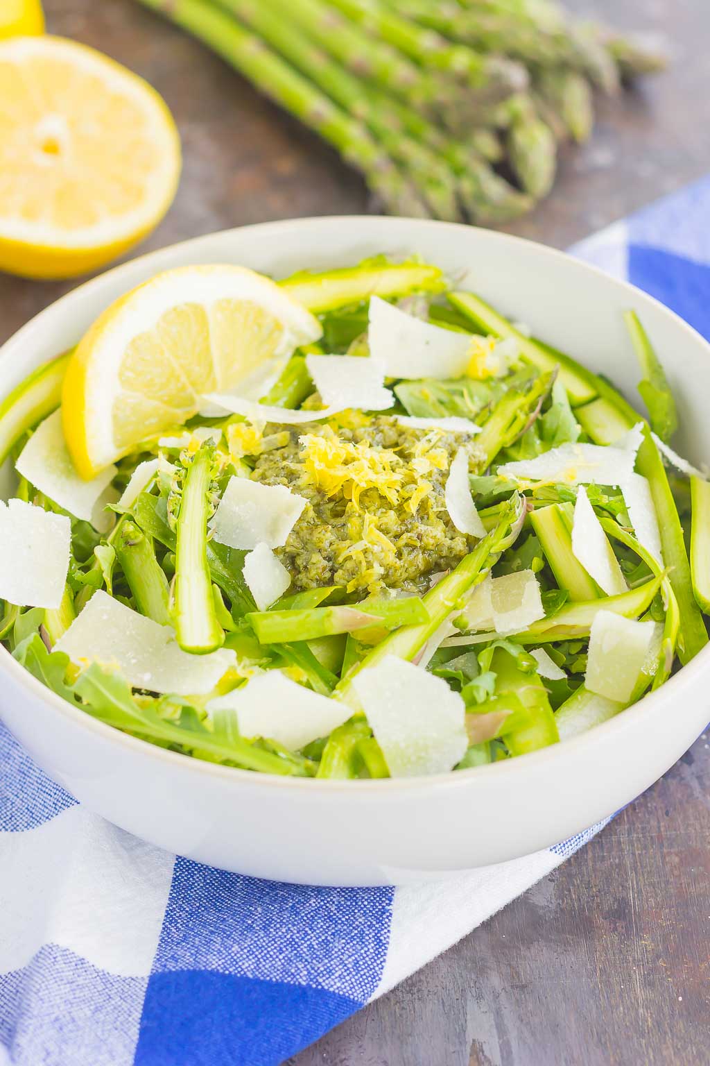 Shaved Asparagus Salad Recipe Pumpkin 'N Spice