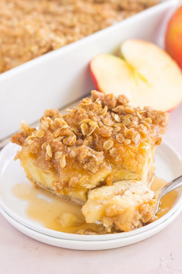 Apple Pie French Toast Casserole Pumpkin 'N Spice