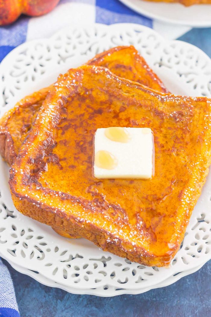 Pumpkin Spice French Toast {Quick & Easy!} Pumpkin 'N Spice