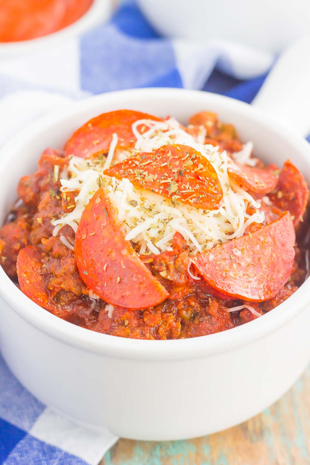 Slow Cooker Pizza Chili Pumpkin N Spice