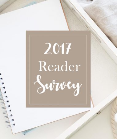2017 Reader Survey
