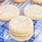 chai cookies on a wire cooling wrack