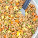 Fast, easy, and full of flavor this Easy Fried Rice tastes like your favorite Chinese take-out!