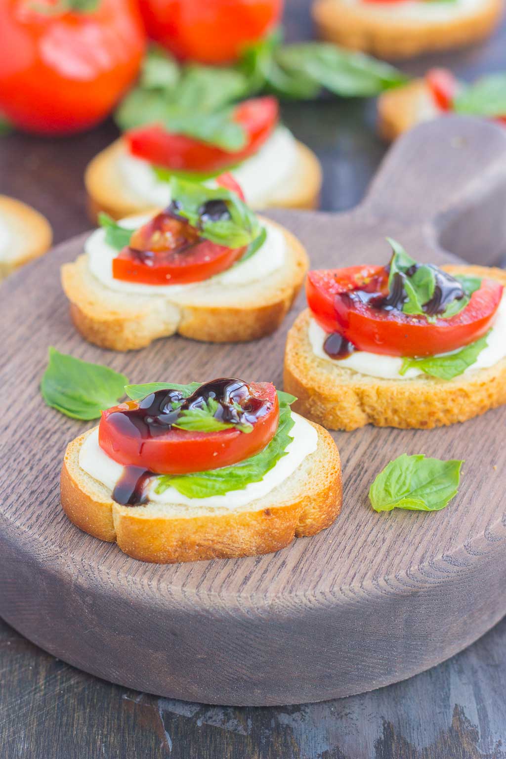 Caprese Salad Bites Appetizer Recipe-Homemade Food Junkie