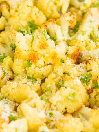 Roasted Garlic Cauliflower