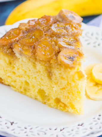 Banana Upside Down Cake