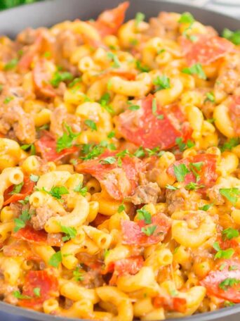 Pepperoni Pizza Hamburger Helper