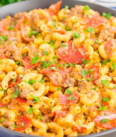 Pepperoni Pizza Hamburger Helper