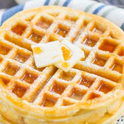 Fluffy Belgian Waffles Homemade So Easy Pumpkin N Spice