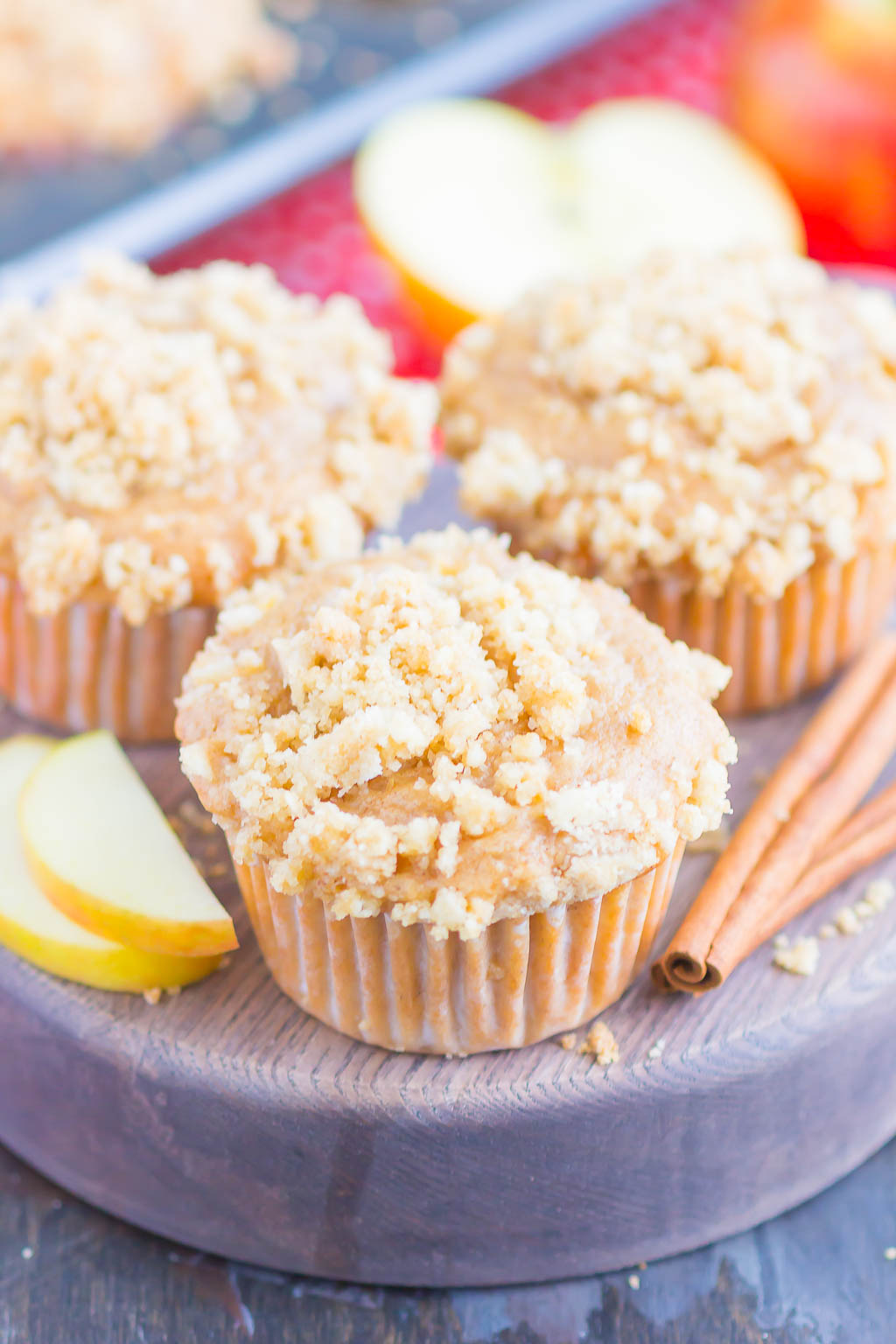 Apple Cinnamon Muffins Crumb Topping Pumpkin N Spice