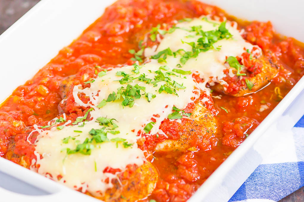 Baked Salsa Chicken Recipe (4 Ingredients!) Pumpkin 'N Spice