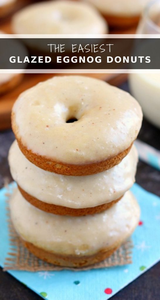 pin for eggnog donuts