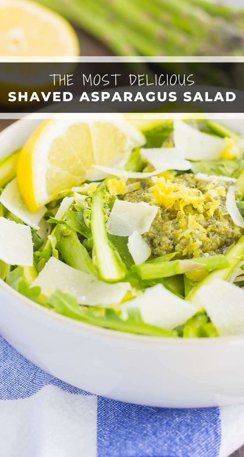 Shaved Asparagus Salad Recipe Pumpkin 'N Spice