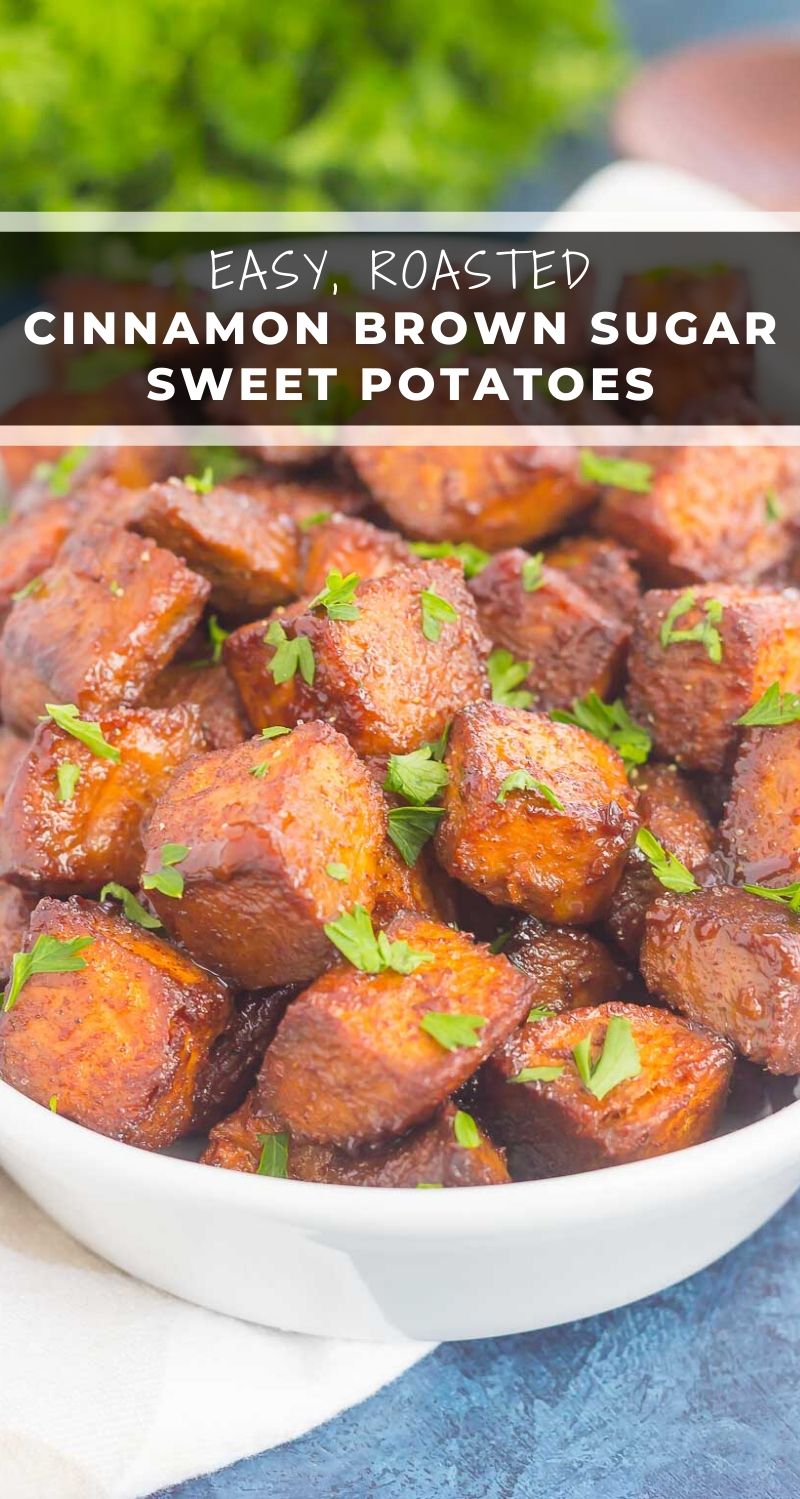 Roasted Cinnamon Brown Sugar Sweet Potatoes Pumpkin 'N Spice