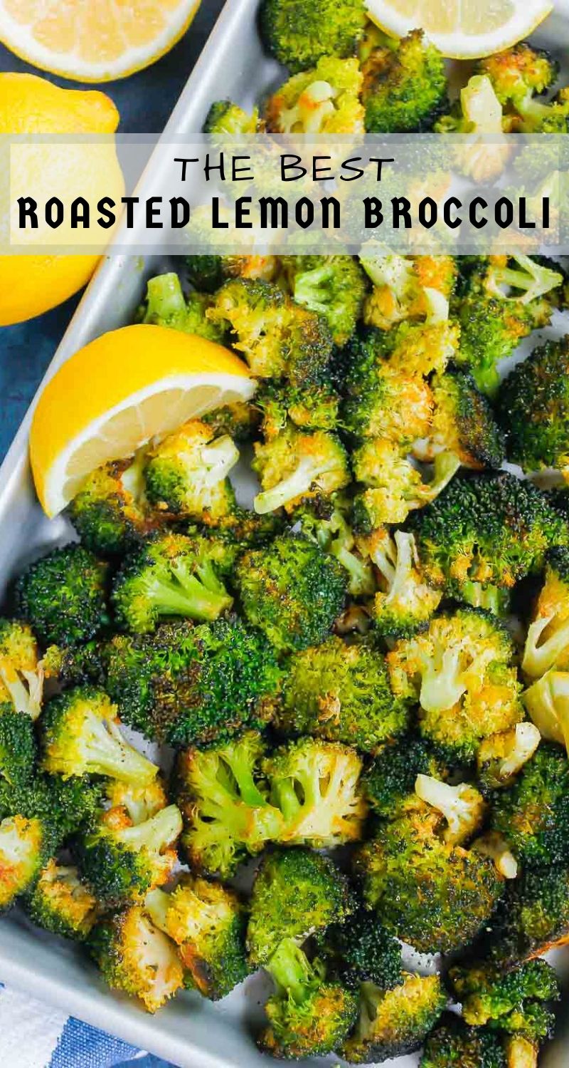 Roasted Garlic Lemon Broccoli Pumpkin 'N Spice